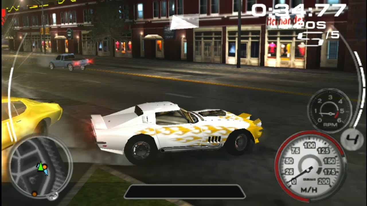 Midnight Club 3: Dub Edition - '68 Chevrolet Corvette Gameplay