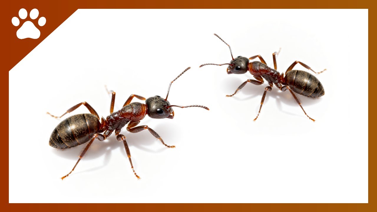 Jeux pour chats sur écran, les fourmis