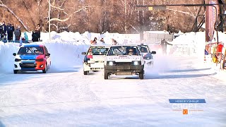 Когда мороз нипочем: в Новокузнецке прошли снежные автогонки