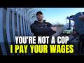You're Not a Cop!": Auditor Puts Arrogant Armed Police in Their Place
