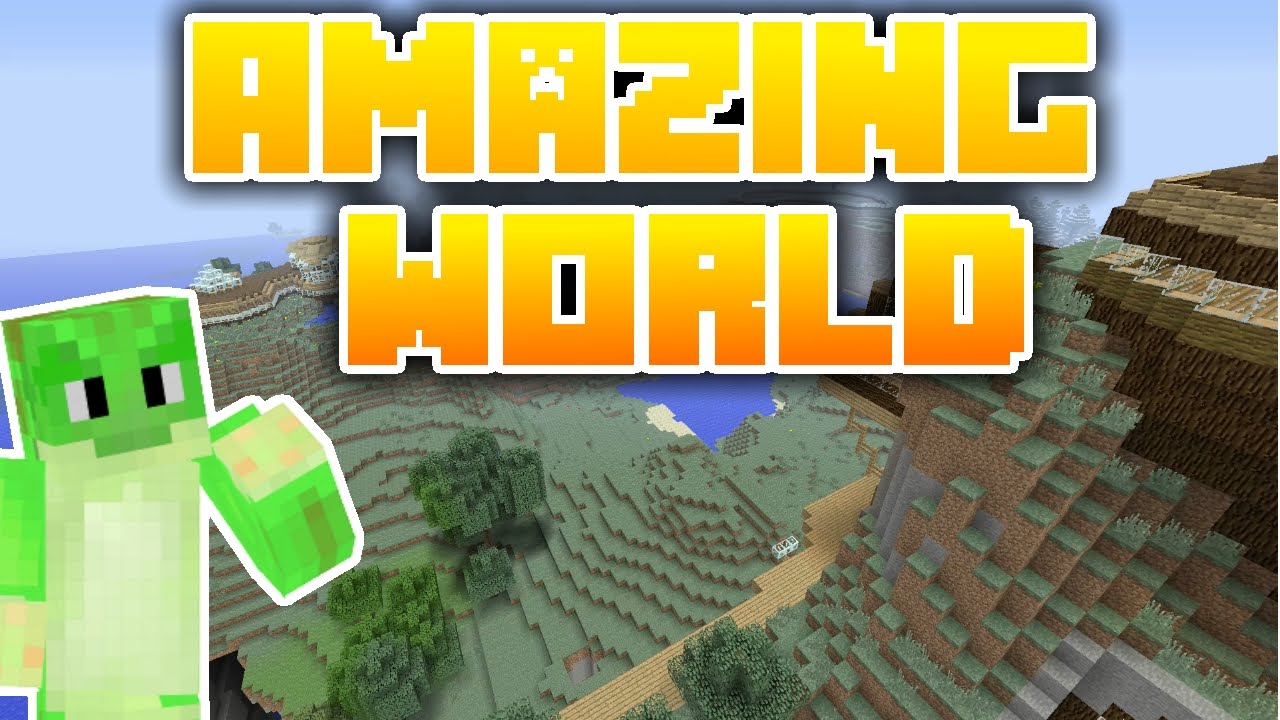 Minecraft Xbox One Awesome World Tour - YouTube