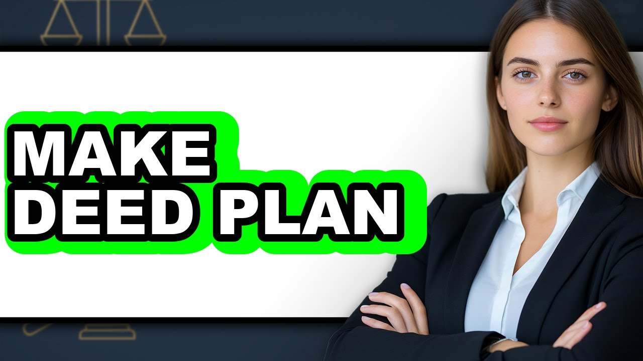 How to Make a Deed Plan (Only Way)