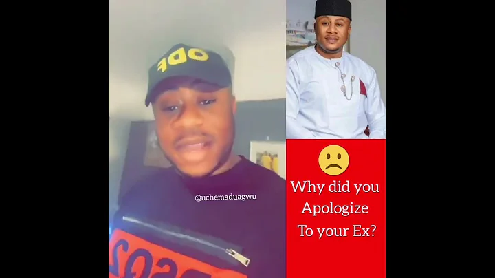 NKECHI BLESSING SUNDAY'S EX , EXPLAINING WHY HE APOLOGISED.