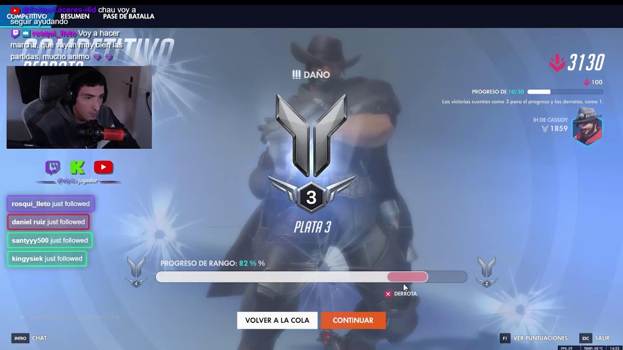 🔴 EN DIRECTO ✅ RANKEDS HASTA ELO ALTO ✅ HE SALIDO DE BRONCE Y EN PLATA VOY VOLANDO 🏆 OVERWATCH