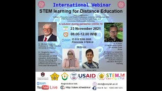 International Webinar STEM Learning for Distance Education