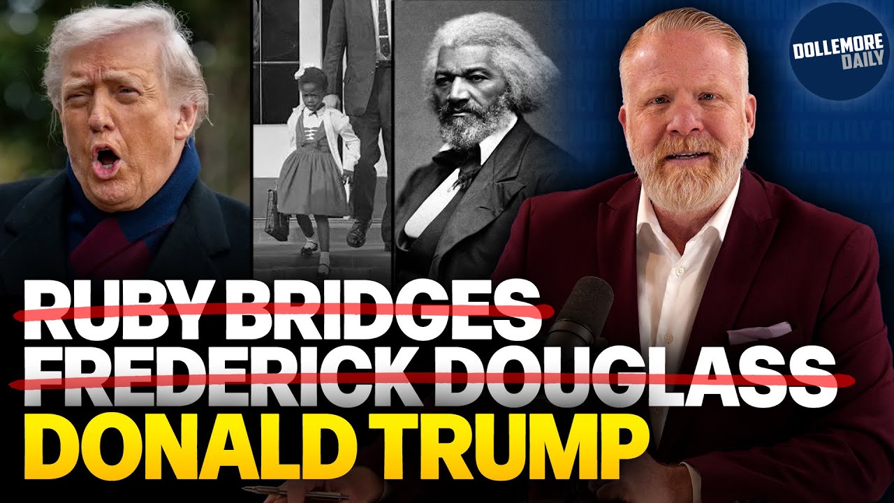 Trump Replaces Faces of Black American Heroes WITH HIS OWN FACE!!!