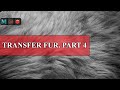 Ornatrix/Maya/Redshift: How to Transfer Fur to a New Object. Episode 4.