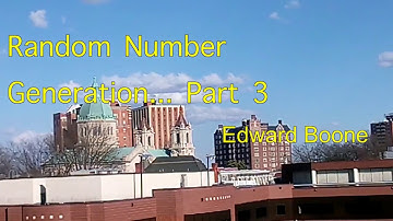 Random Number Generation... Part 3