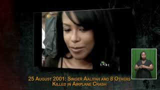 This Day In History | Singer Aaliyah, 8 others killed in a plane crash - 25 August 2001