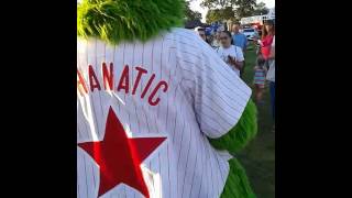 Philly Phanatic Quakertown carnival 2015