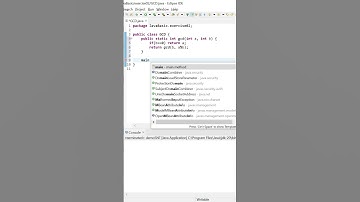 How to find the greatest common divisor of a&b using the Euclidean algorithm in java #shorts  #java
