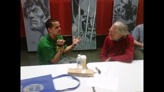 My interviews with Frank Quitely, Adam Hughes, Art Adams & Joe Kubert