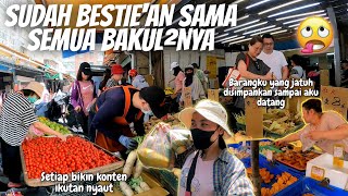 SUDAH BESTIAN DENGAN BAKUL² DI PASAR⁉️ SETIAP BIKIN KONTEN IKUTAN NYAUT