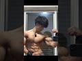 次の大会は水抜きやクレアチン抜きをしない調整をしてバルクを残す💪　#筋トレ #筋肉 #トレーニング #ホームトレーニング #ボディビル