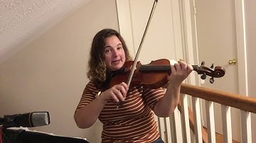 Viola two octave e major scale tutorial