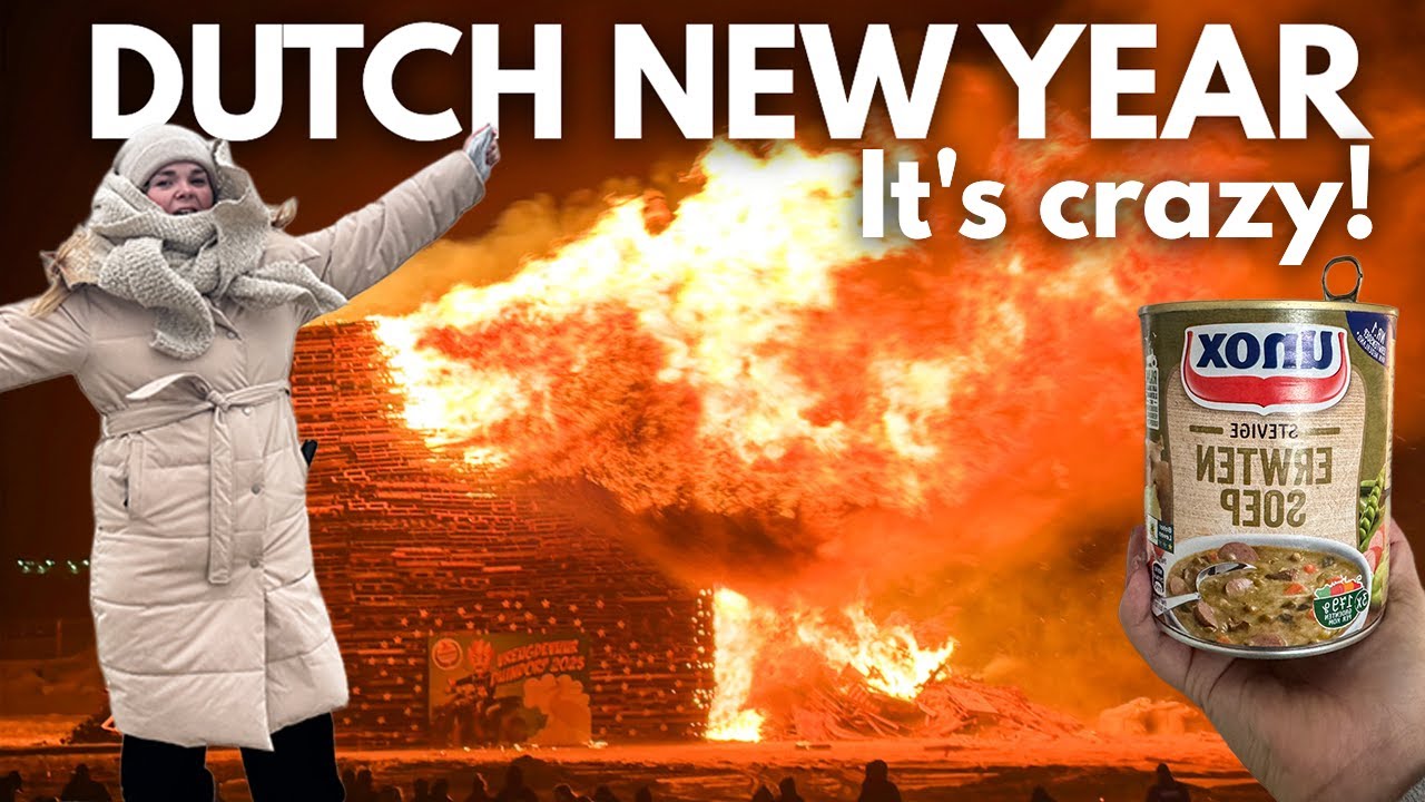 Голландский Новый год — это безумие: костры, фейерверки и традиции.
