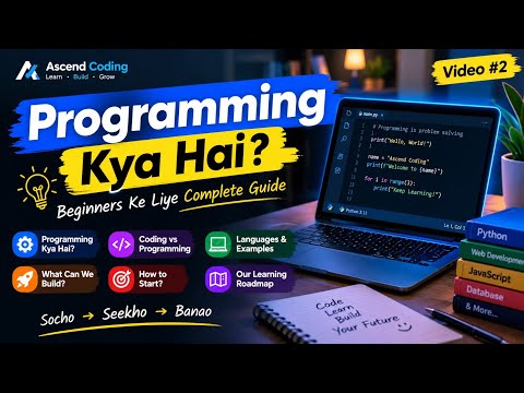 What Is Programming? 🤔 | Complete Guide for Beginners in Urdu | Ascend Coding #2