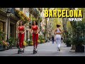 Barcelona Spain 4K Walking Tour Of A Beautiful Old Town 2025 