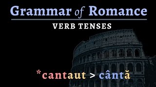 Romance Languages: verb tenses