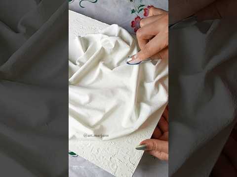 تابلو دکوراتیو ترند با پارچه آموزش نقاشی تابلودکوراتیو تابلو نقاشی   