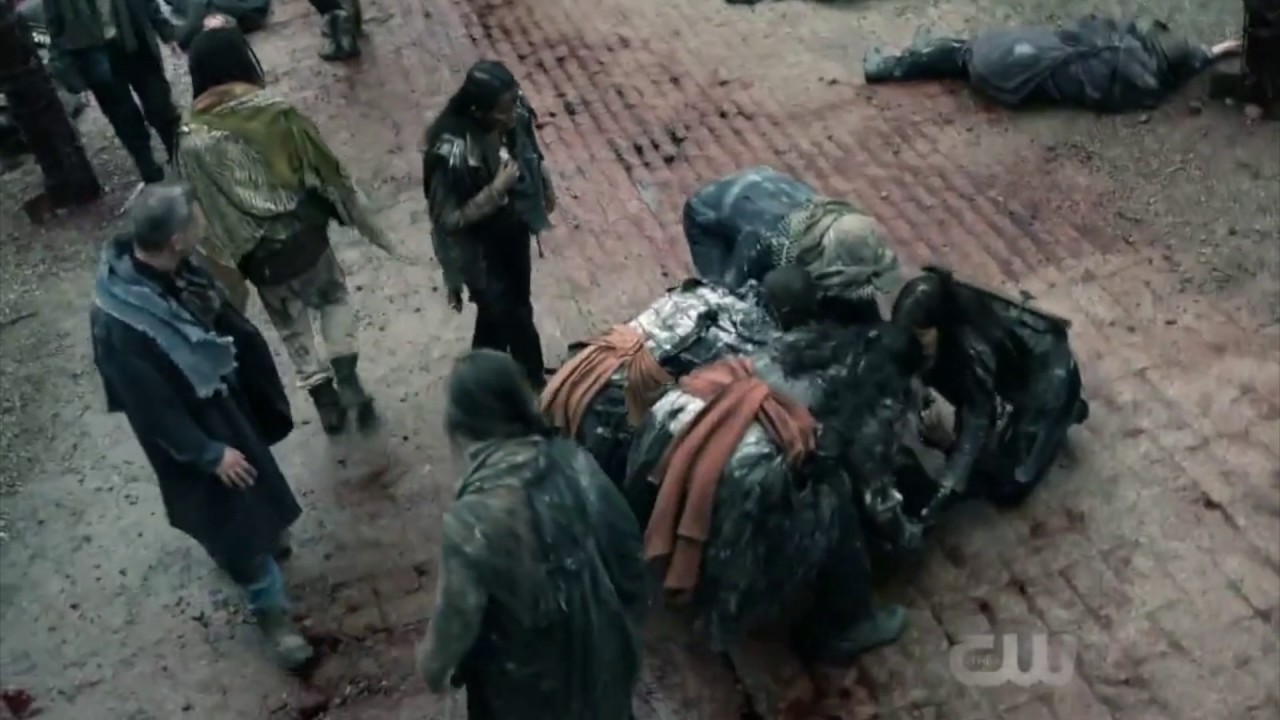 The 100 4x01 Octavia finds Indra