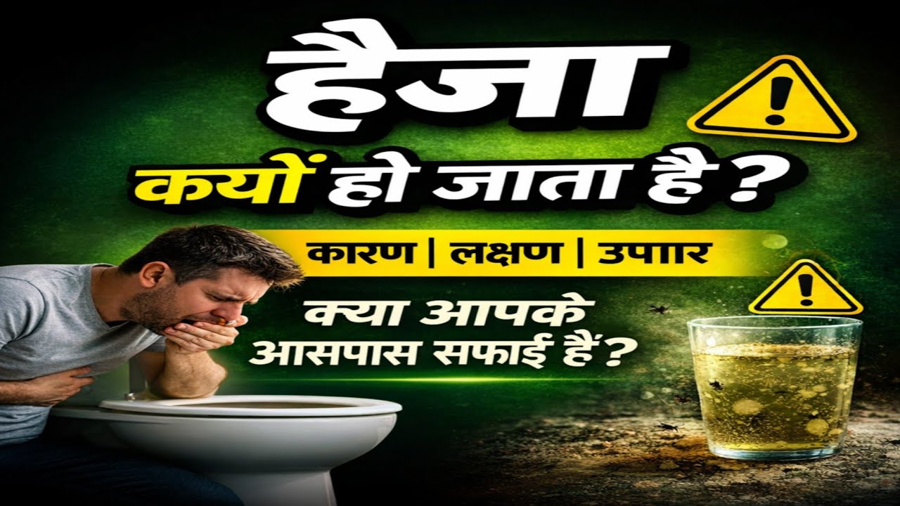 हैजा (कालरा) क्यों होता है? | कारण, लक्षण और बचाव | हैजा से कैसे बचें? पूरी जानकारी हिंदी में