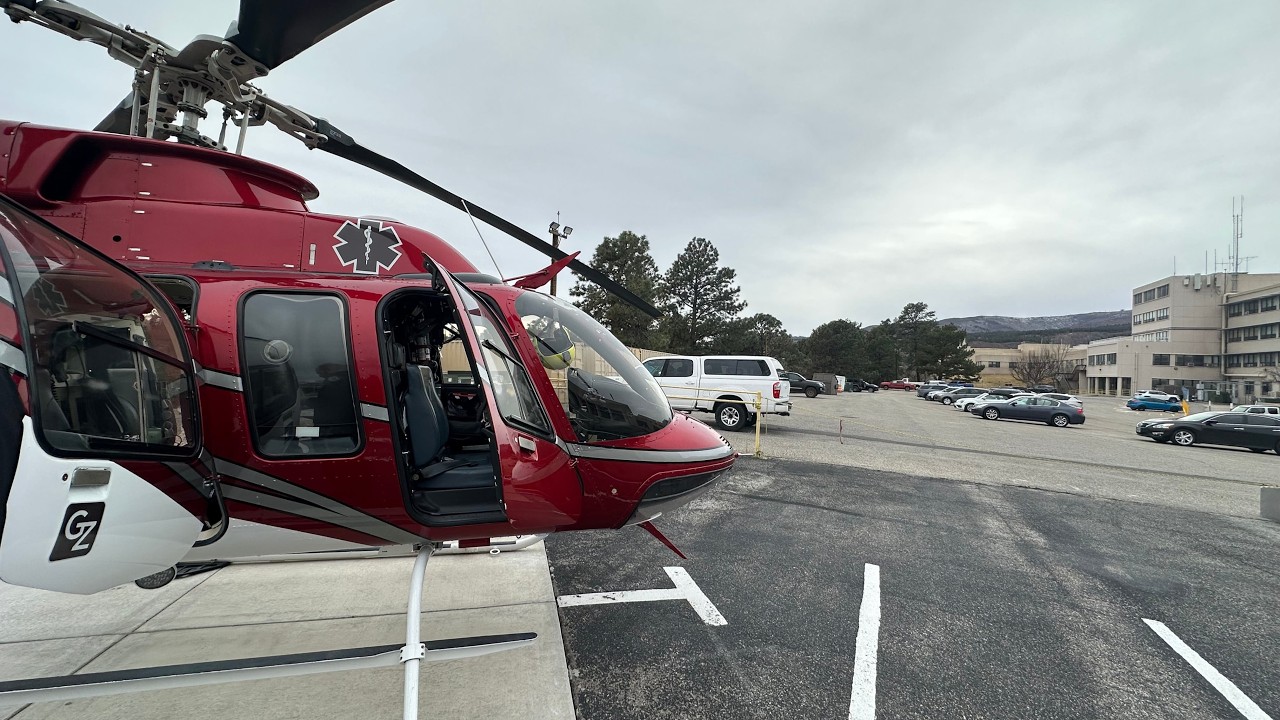 Bell 407 Full Tour Around the Los Alamos Area