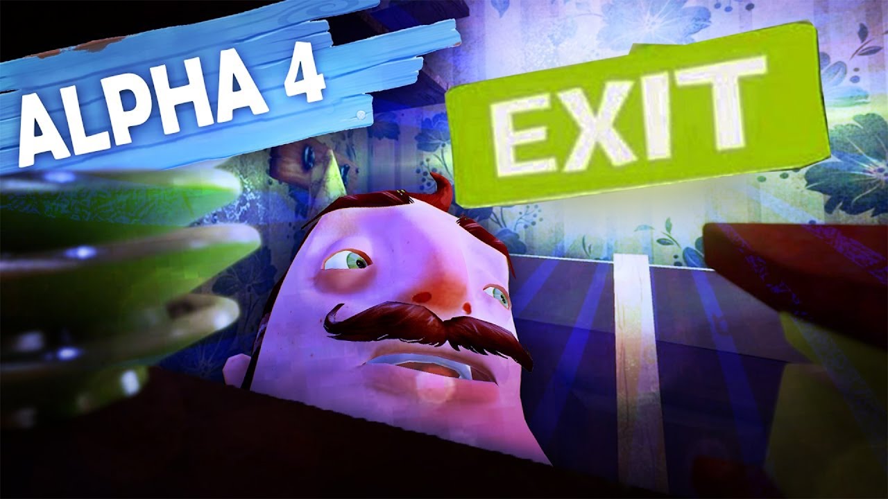 🔥 Hello Neighbor [#7] WYJŚCIE DO PIWNICY SĄSIADA! NOWY UPDATE! (Alpha-4 ...