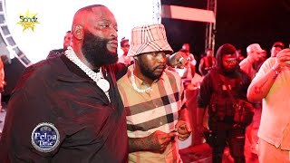 Rick Ross In Jamaica Tee Jay Link Up & Bayka Performance At Sands