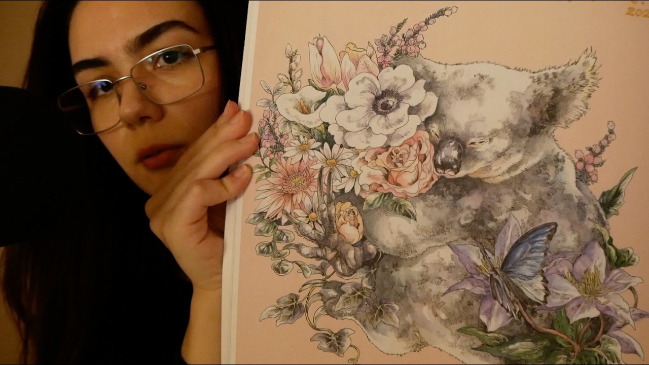 Tous mes livres de coloriage !! (ASMR)