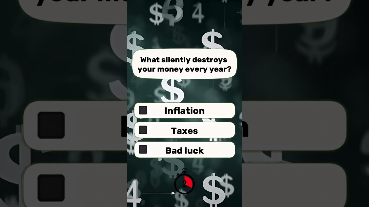 What Silently Destroys Your Money Every Year? #quiztime  #quizchallenge  #quiz