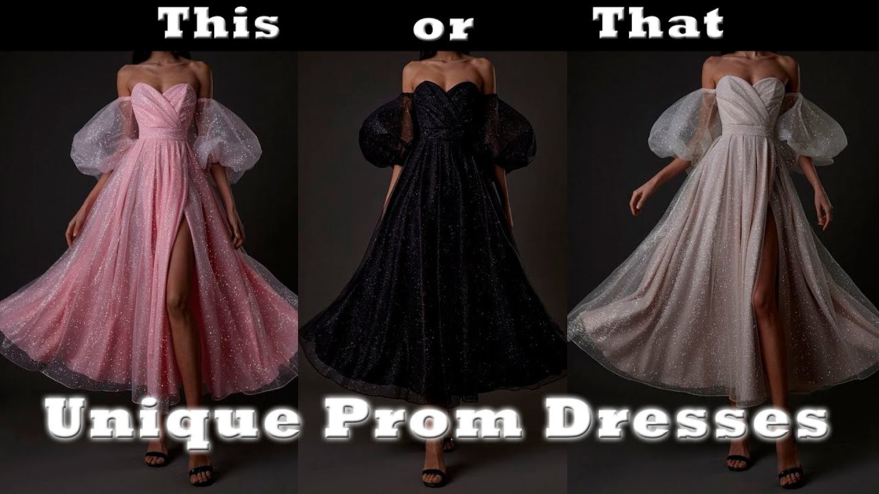 CHOOSE ONE 🌺 UNIQUE PROM DRESSES 🌺 THIS or THAT [ PICK ONE ] | Quiz🤩 ...