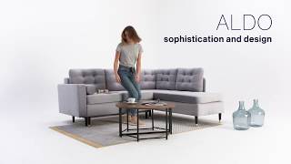 Aldo Corner sofa-bed