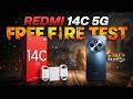 Redmi 14c 5g Free Fire Test | Free Fire Test In Redmi 14c | Redmi 14c 5g Gaming Test | Free Fire