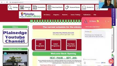 Getting a Plainedge Library Card