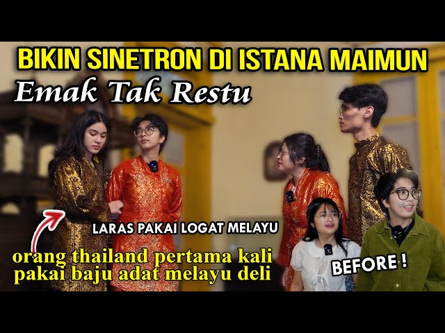 BIKIN SINETRON MELAYU DI ISTANA MAIMUN MEDAN ! class=