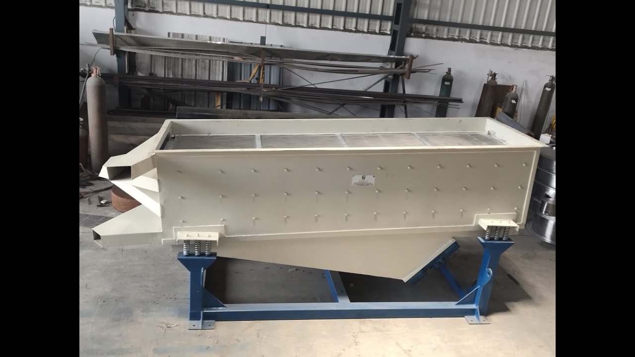 Mahavir Industries | Rectangular Vibrating Screen | Industrial ...