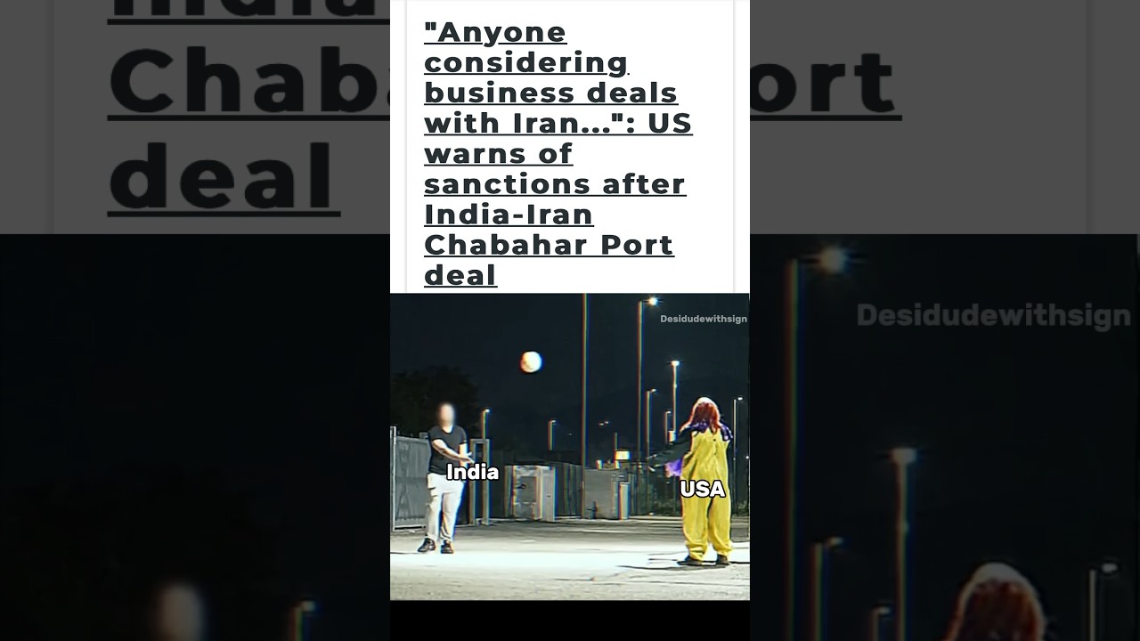 INDIA’s Reaction On USA Sanctions 🔥 #shorts