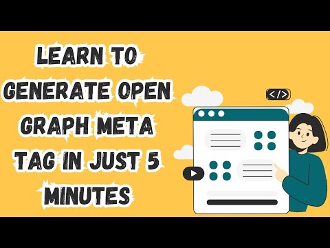 Learn to Generate Open Graph Meta Tag in Just 5 Minutes | SEO 2025 ...