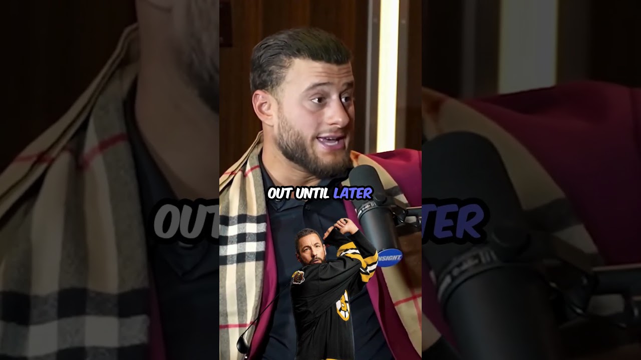 MJF on How he Landed his Role in Happy Gilmore 2! #shorts #wwe