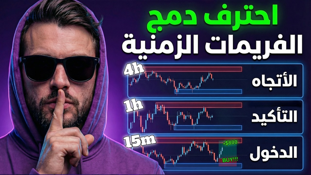 خسرت أموالًا كثيرة في الفريمات الصغيرة… حتى اكتشفت الاستراتيجية الاحترافية لدمج الفريمات الزمنية!