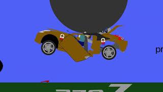 Algodoo Cars-Spinners / Cars vs Thrusters