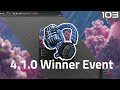 🏆 Be with Artists 103 - Bforartists 4.1.0 Splashscreen Winner Event