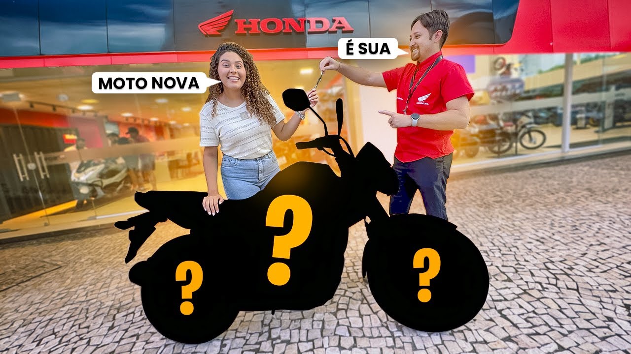 ESSA É A MINHA MOTO NOVA !