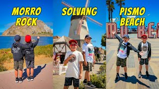 A PERFECT Mini California Coast Ride 🪨🌊🇩🇰 (Morro Rock, Pismo Beach, Solvang) | VLOG 51