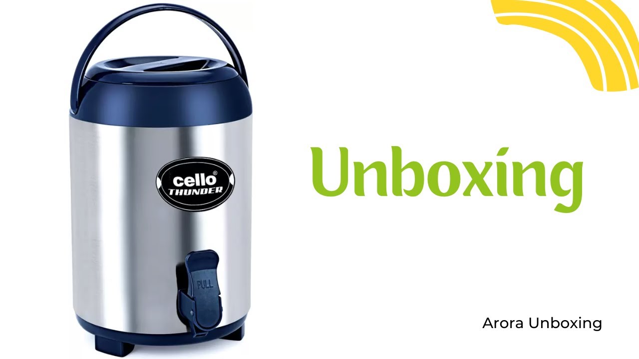 Cello 4l Water Jug 4000 ml Flask