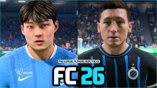Fc 26 All Belgian Pro League Players With Real Faces