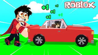 Araba İtekleme Oyunu Yolun Sonuna Kadar Çik Roblox Push A Car