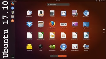 Ubuntu 17.10 • First Boot and Overview