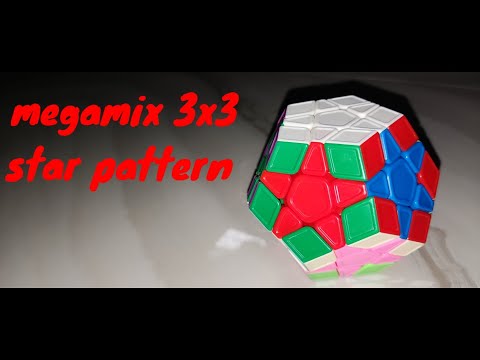 3x3 megamix cube star pattern